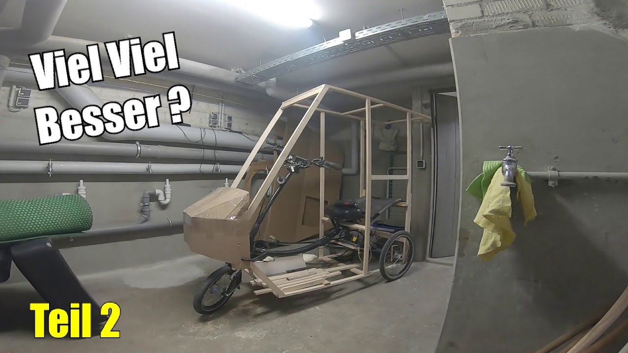 #2 Velocar E-Bike Trike Camper / die Kabine entsteht / Fahrrad-Wohnmobil