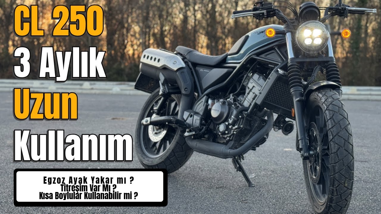 Honda CL 250 | Uzun Kullanım Testi
