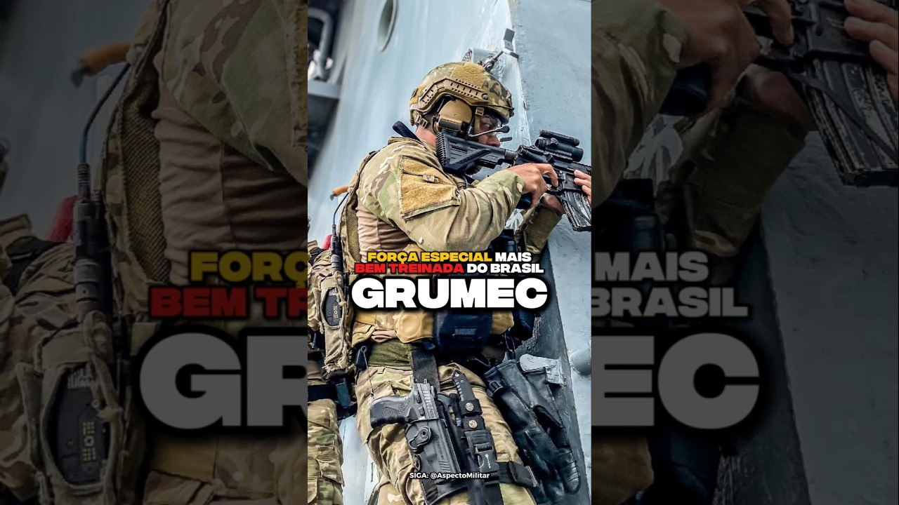 GRUMEC a for&ccedil;a especial MAIS BEM TREINADA do BRASIL! #brasil #exercito #grumec #policiafederal