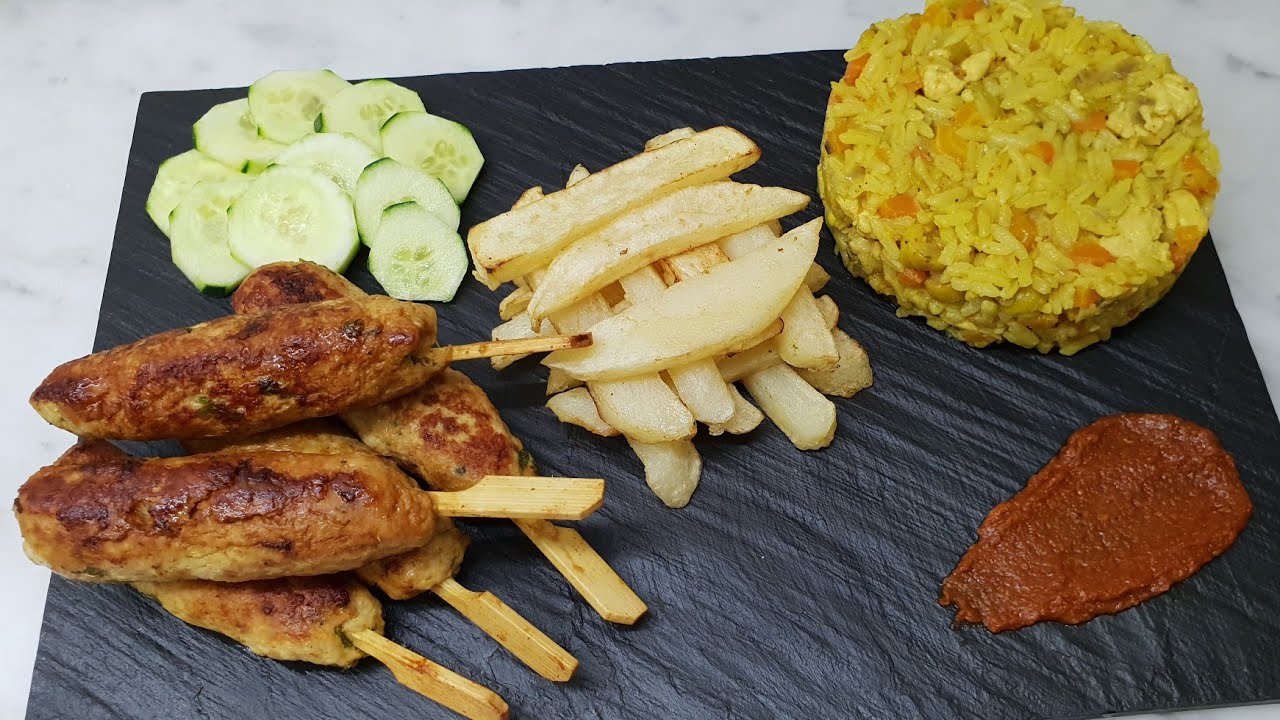 كباب الدجاج 😍 مع روز مجمر 😋 سهل وسريع🤩  كمية كبيرة لجميع العائلة🤗 أحسن من المحلات