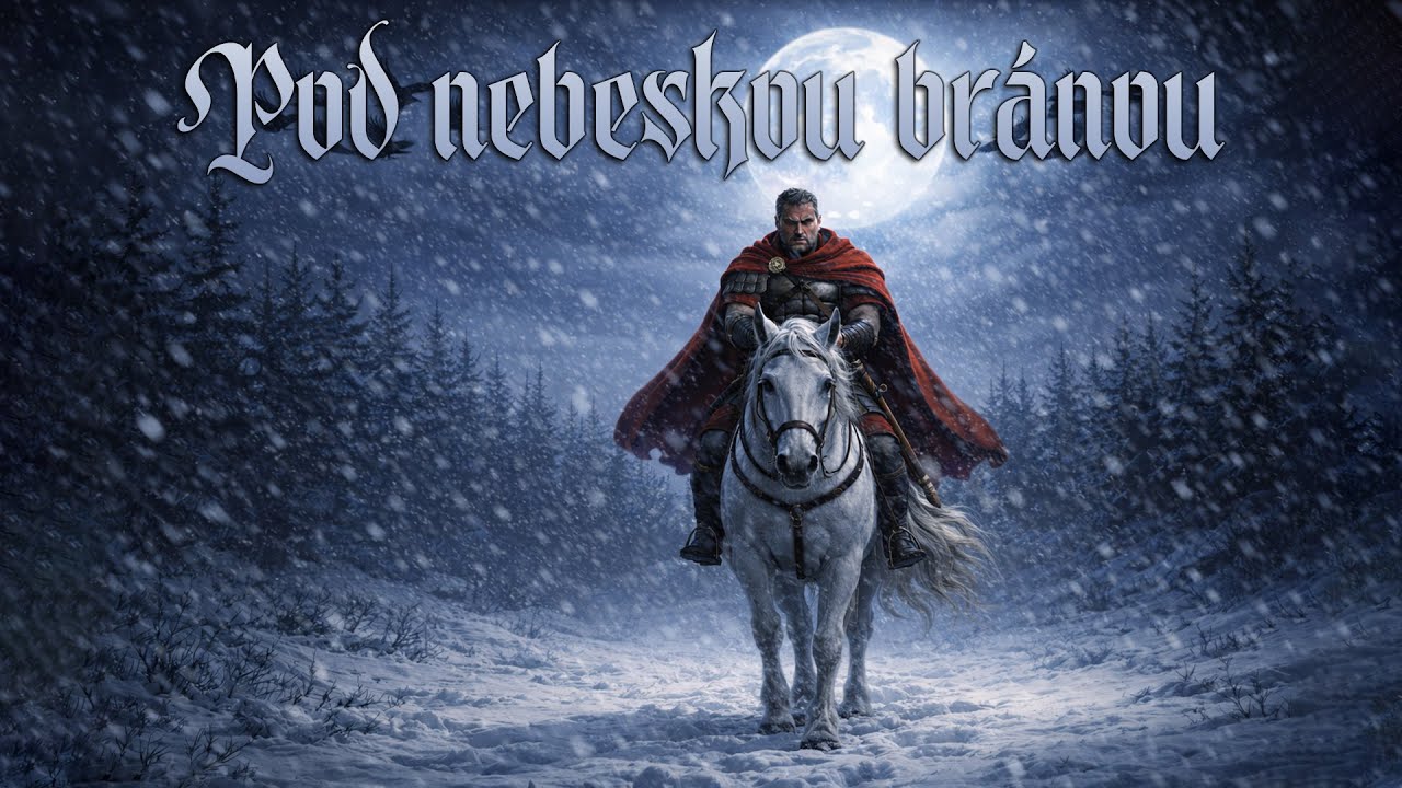 Pod nebeskou bránou (zimní metalová balada, AI)