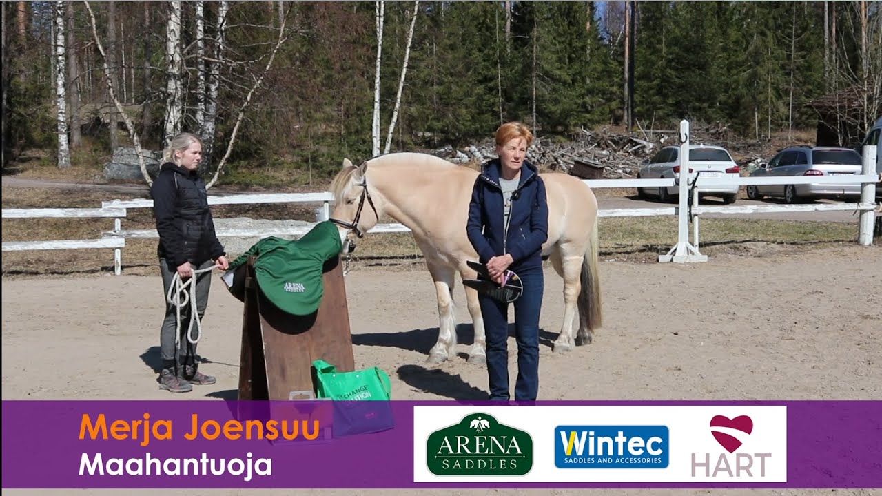 Wintec- ja Arena- satuloiden sovitus ja muokkaus - Merja Joensuu, maahantuoja