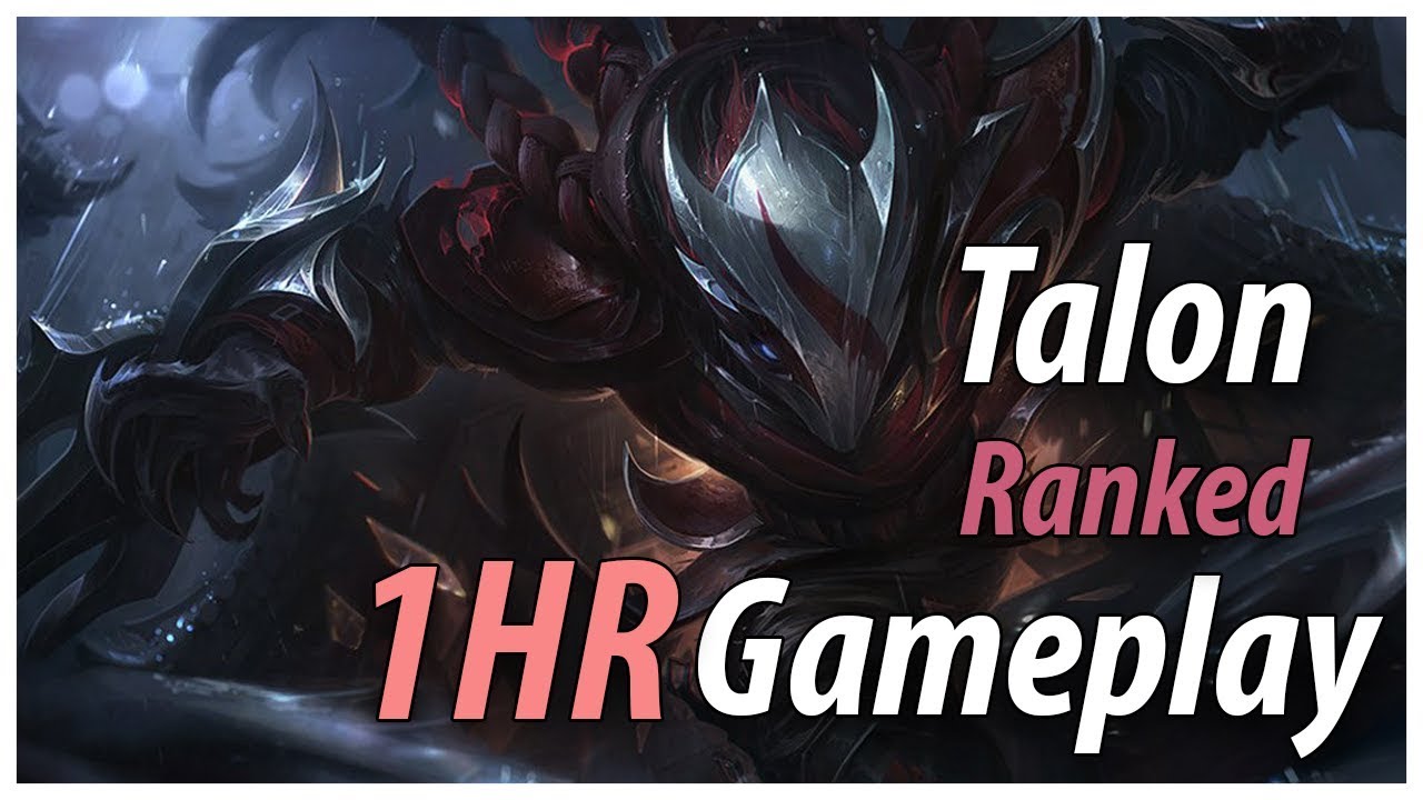 Talon Mid Gameplay Ranked - League of Legends (No Commentary)