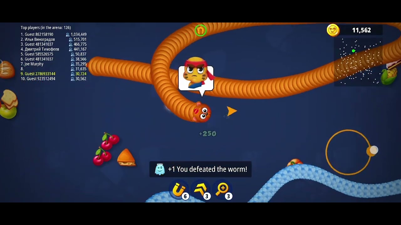 Worm zone ⚕️snake game🐍 my game play ▶️