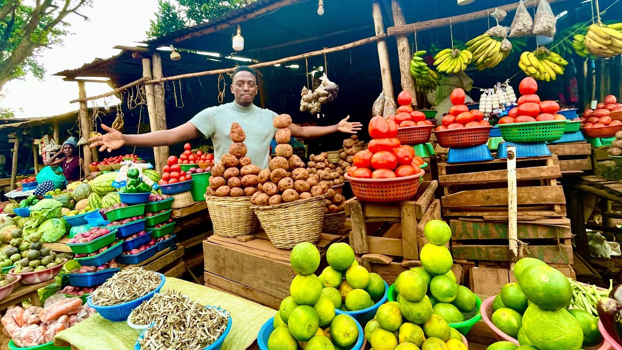 Fresh Fruits and vegetables in Uganda 🇺🇬