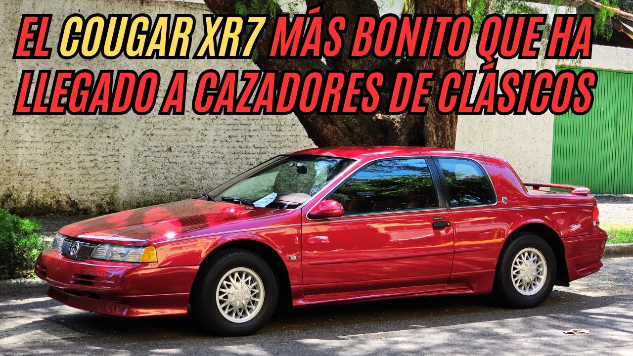 Mercury Cougar XR7 1994 No Volveré a Ver Otro Igual! El Mejor Que Ha Llegado a Cazadores de Clásicos