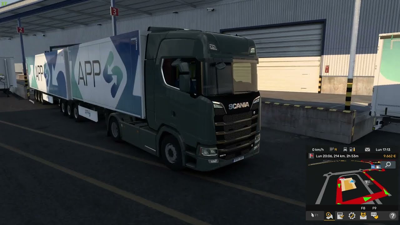 2 Rutas y compro el primer camión de segunda mano ETS2 100% del mapa #2