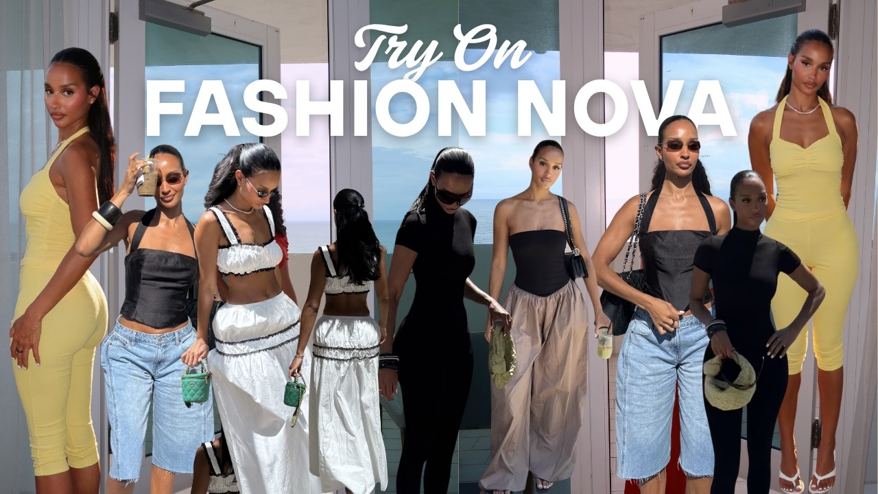 Покупки Fashion Nova на лето 2026 ☀️ Непринужденные образы, наряды для отпуска и стильные базовые...