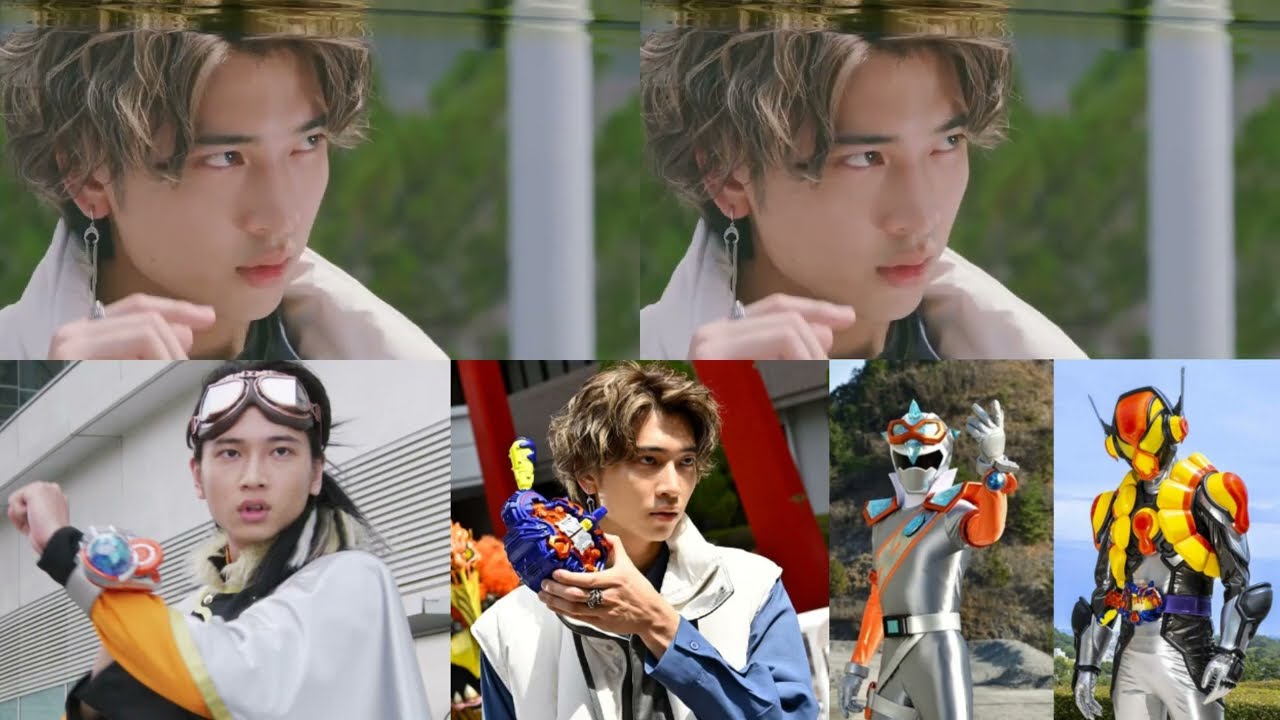 Kiramai Silver & Kamen Rider Vram Henshin
