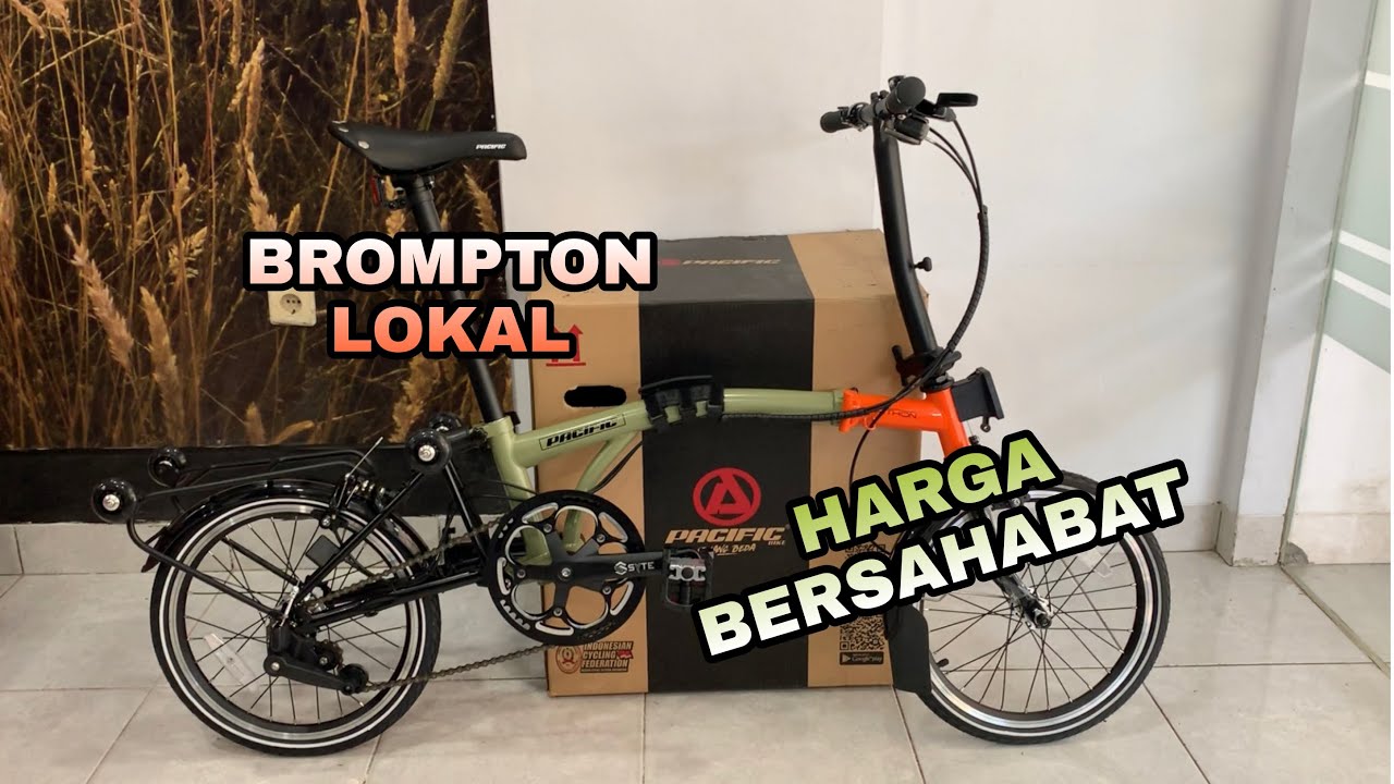 SEPEDA LIPAT TRIFOLD MURAH MERIAH & KEKINIAN ! PACIFIC PITHON