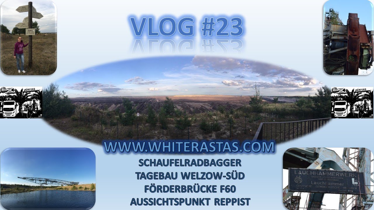Leben im Wohnmobil Vlog #23 unterwegs im Lausitzer Seenland einzigartige Einblicke in den Tagebau