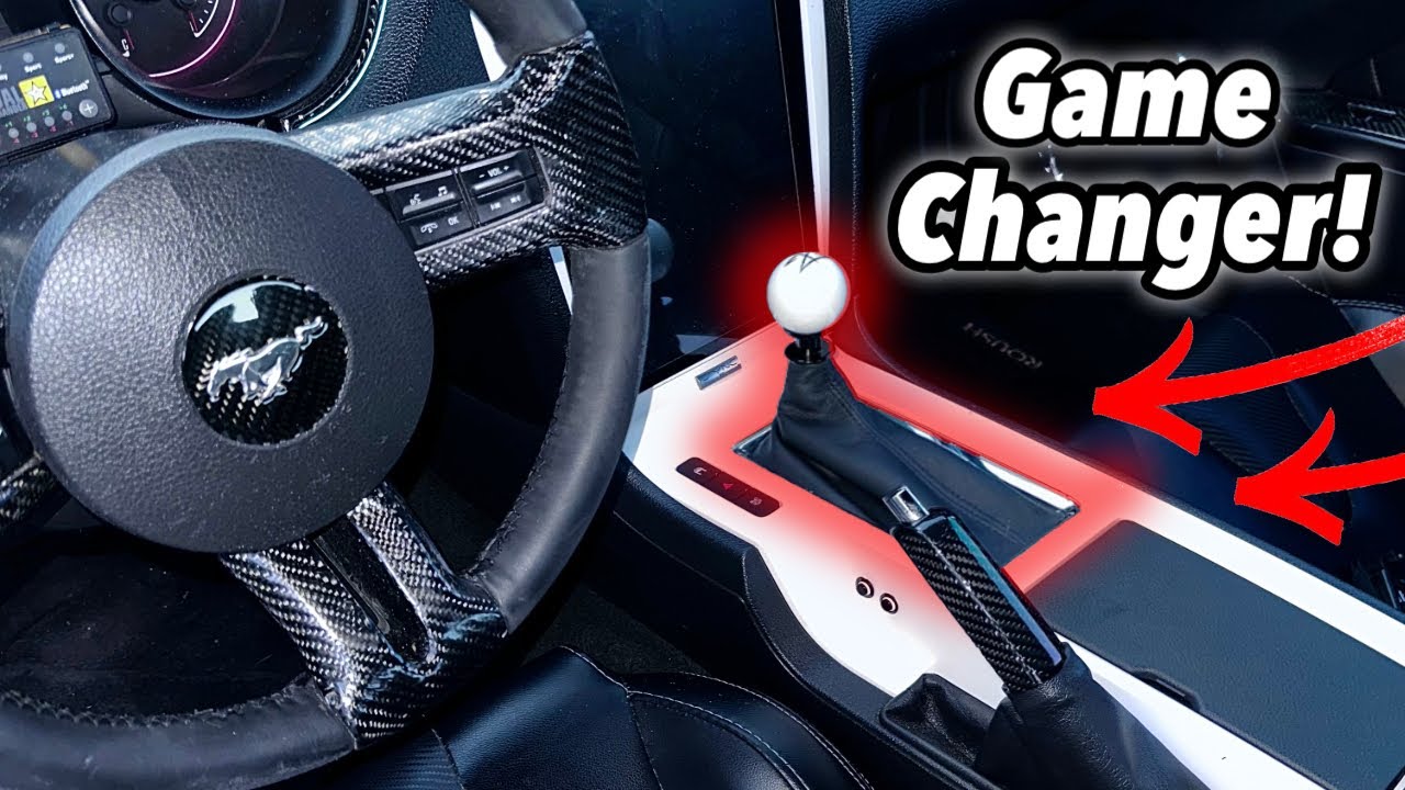 Custom Shift Knob on an Automatic 2014 Mustang (Yes, It Works)