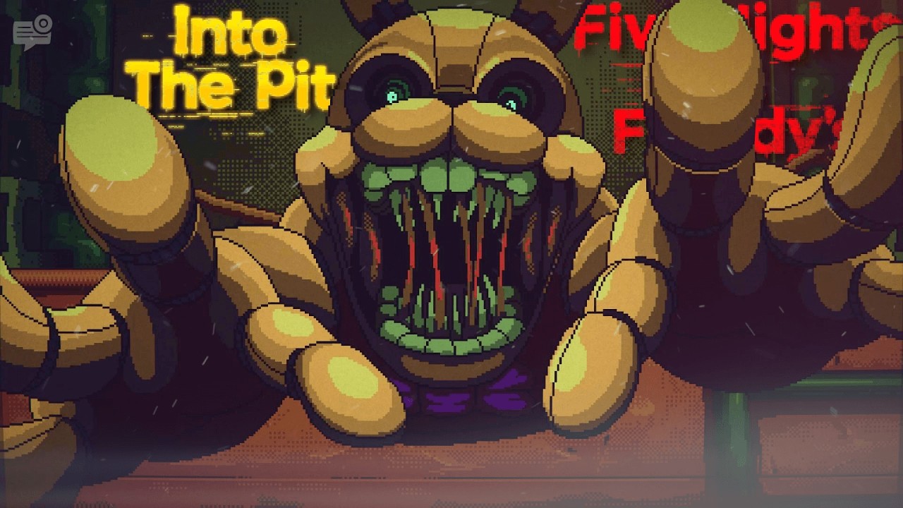 MEITÄ JAHTAA MURHAAJA PUVUSSA. | FNAF Into The Pit #1