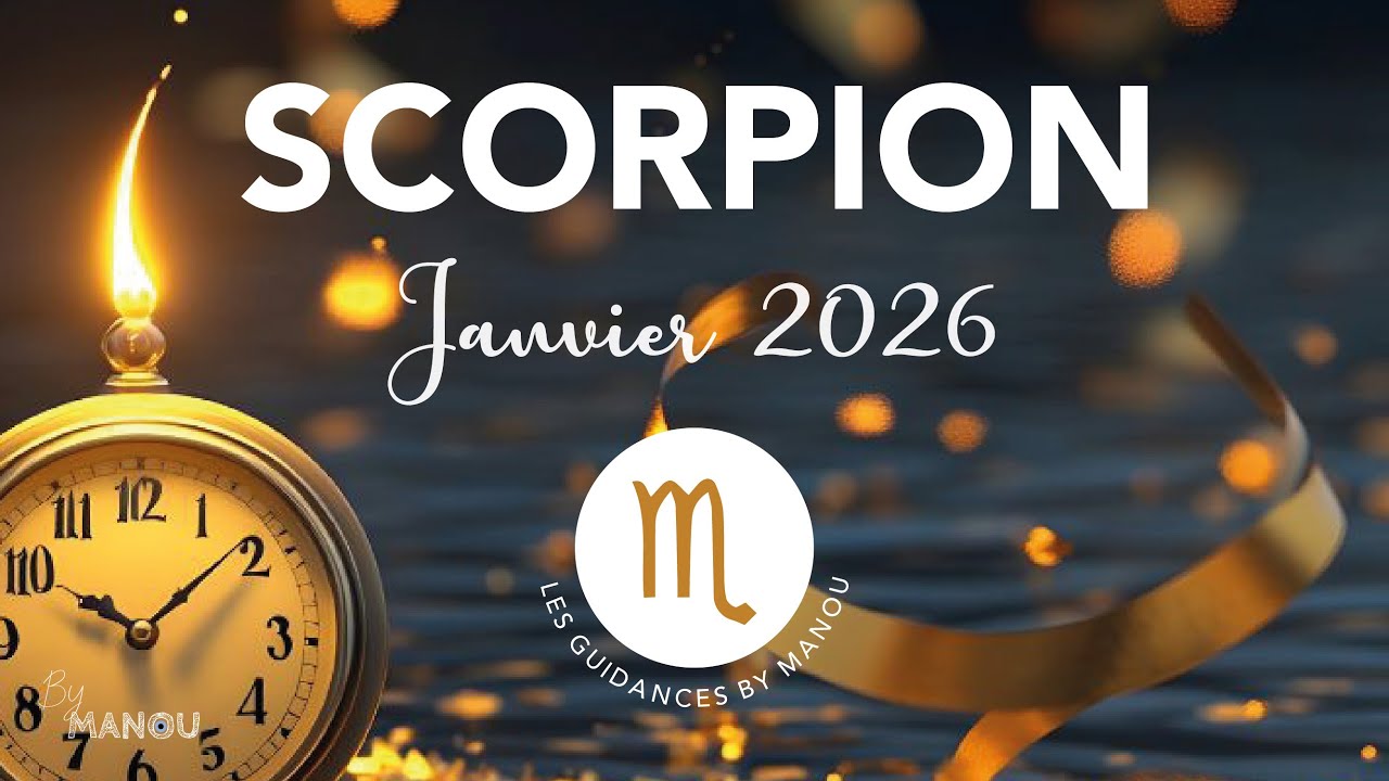 SCORPION 🦂♏️ &bull; Janvier 2026 &bull; UN SACRE TOURNANT INTERIEUR ! &bull; Guidance By Manou 🧿