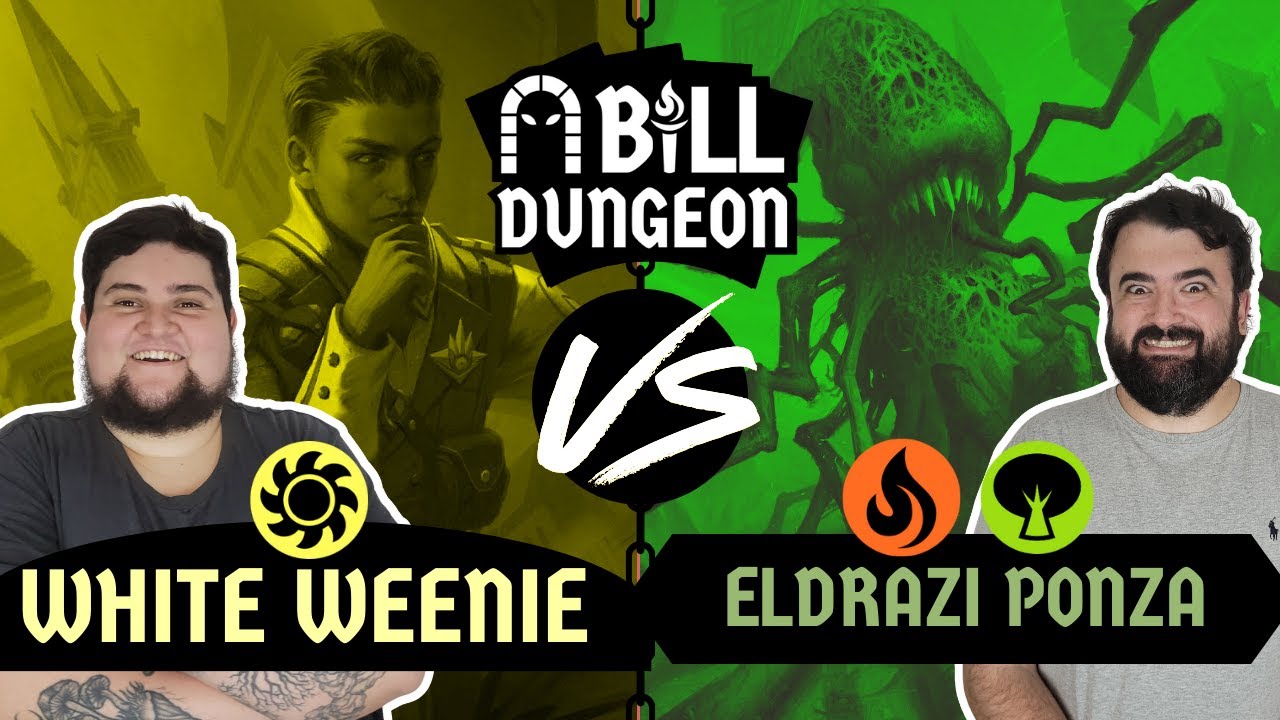 🌳🔥 Ponza Eldrazi Vs ☀ White Weenie | Gameplay MTG Pauper Físico