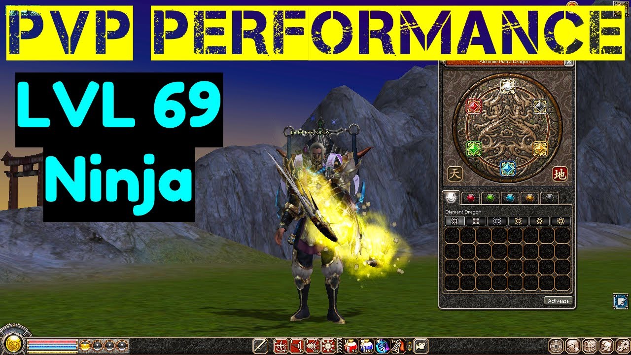 Metin2 Ro -LOW LVL PVP PERFORMANCE [NINJA LV 69] Damage Breaker!~Mixtape #02