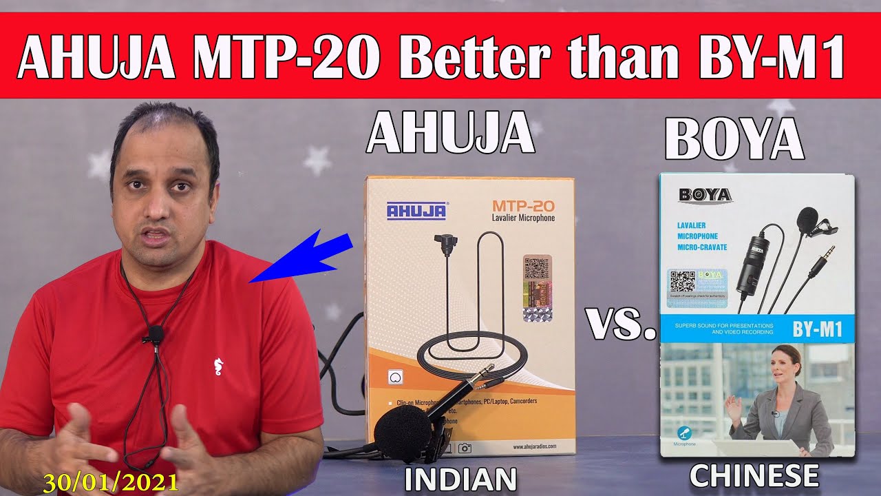 🎤AHUJA MTP-20: Best Clip-on Microphone ✔💥