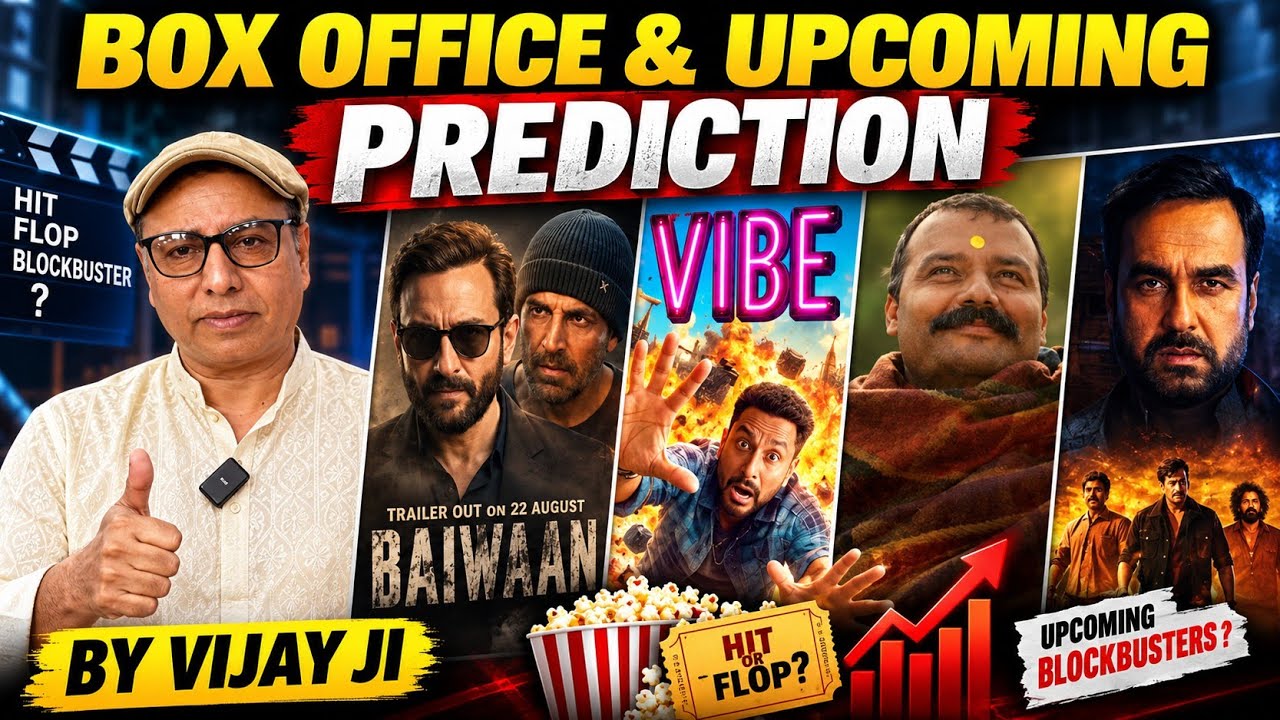 Haiwaan, Hanuman Ansh, Mirzapur Box Office Collection | Vibe & Daayra Movie Prediction | Vijay Ji