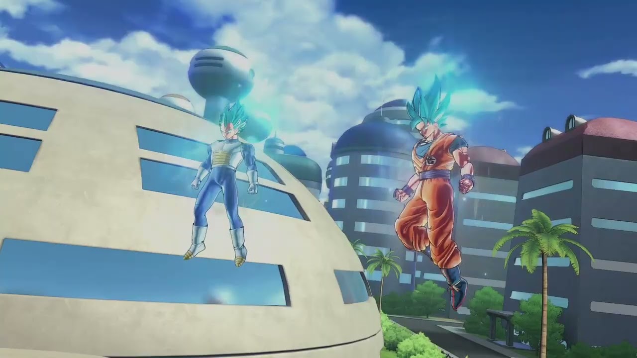 Final part of me using my new custom character Lu Bu in #xenoverse2 