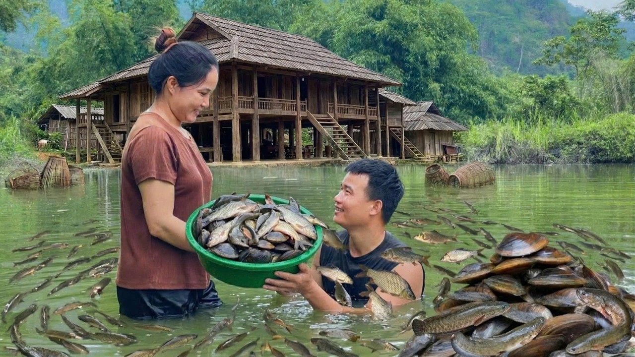 The young couple caused a sensation when they rebuilt an abandoned farm in just 120 days.