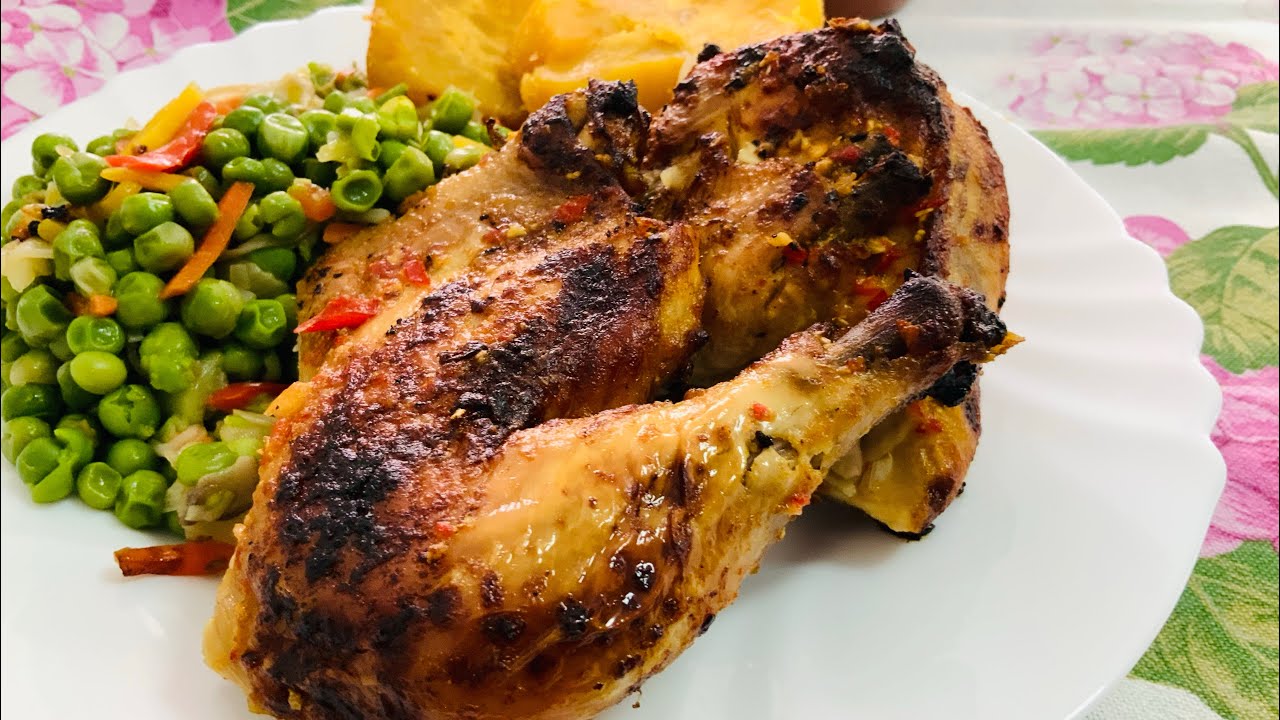 Frango Grelhado no Forno Receita Simples Rápida e Muito Gostoso