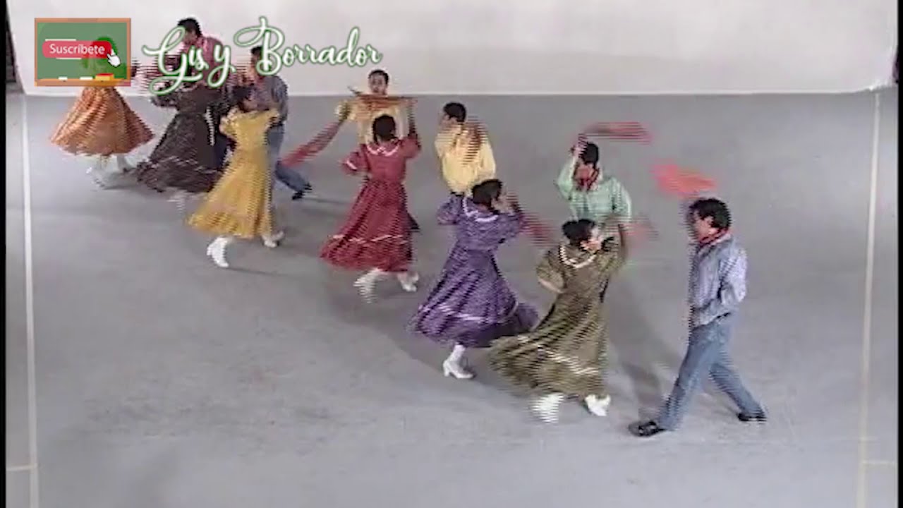 El gallito (con pasos básicos) Baile folclórico del estado de Coahuila, Mexico