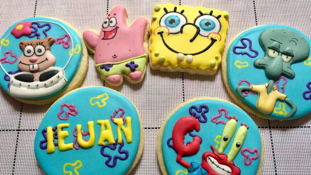 How to make Spongebob sugar cookies! | HPCookies