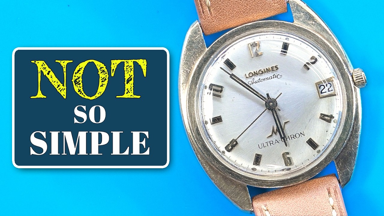 An Elegant Watch&hellip; A Grueling Repair | Longines Ultra-Chron