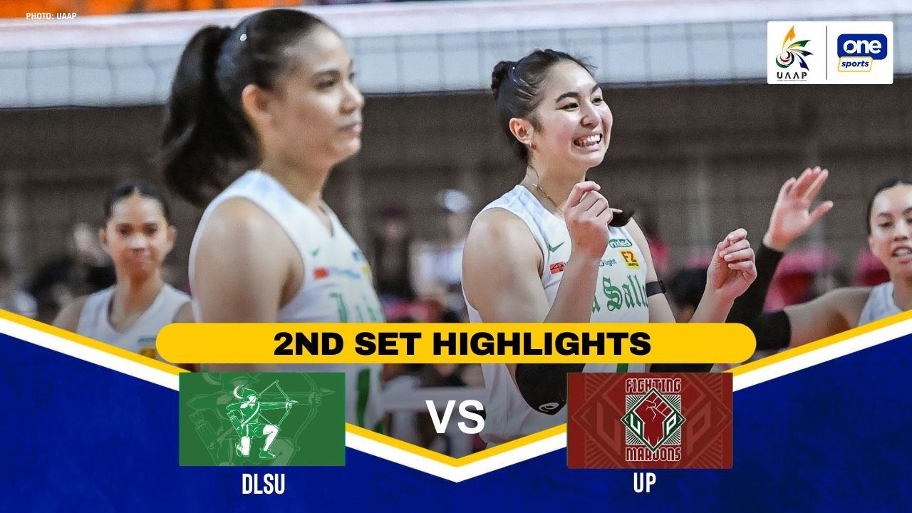 DLSU vs UP | SET 2 HIGHLIGHTS | UAAP SEASON 88 WOMEN&rsquo;S VOLLEYBALL | MAR 29, 2026