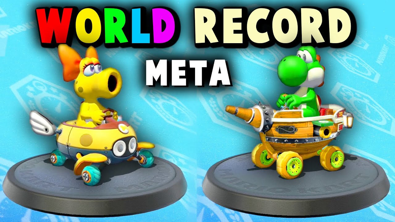 Мировые рекорды Mario Kart 8 Deluxe в 2023 году...