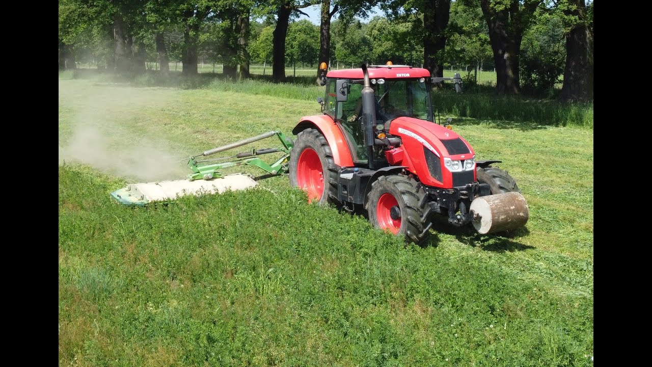 Sianokosy Zetor Forterra 140 HSX + SaMASZ KDTC 260