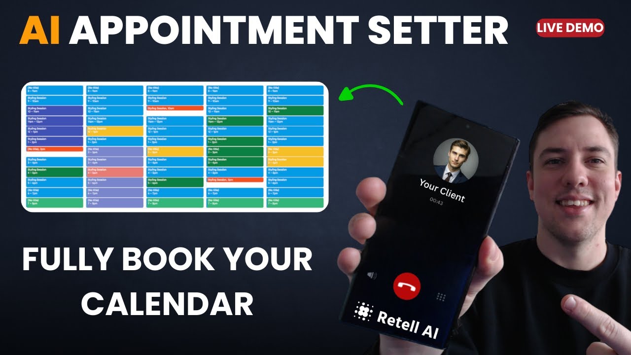 Build a Voice AI Appointment Setter in 15 Minutes (Retell AI Tutorial)