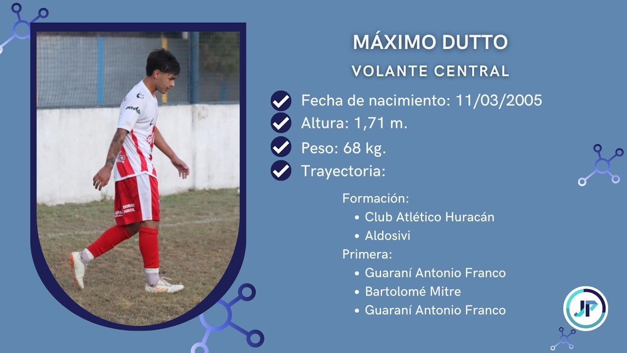 Máximo Dutto - Guaraní Antonio Franco | 2025/2026