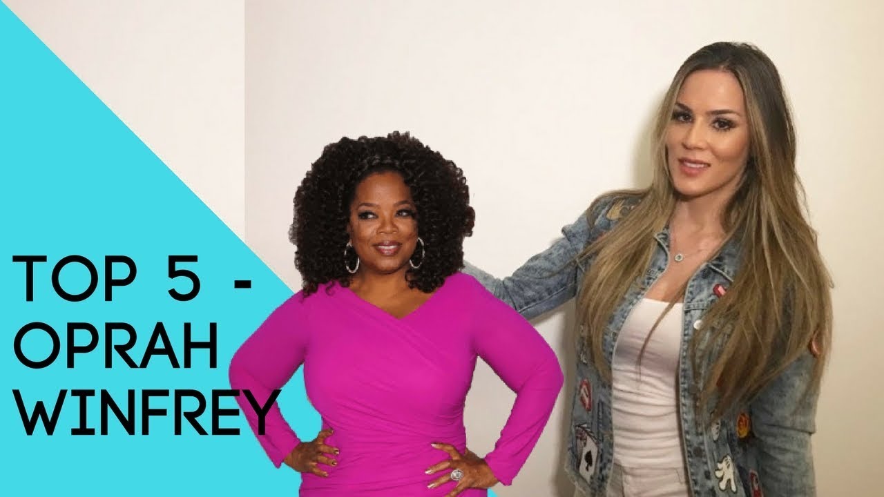 TOP 5 – COMO OPRAH WINFREY VIROU A MAIOR APRESENTADORA DO MUNDO