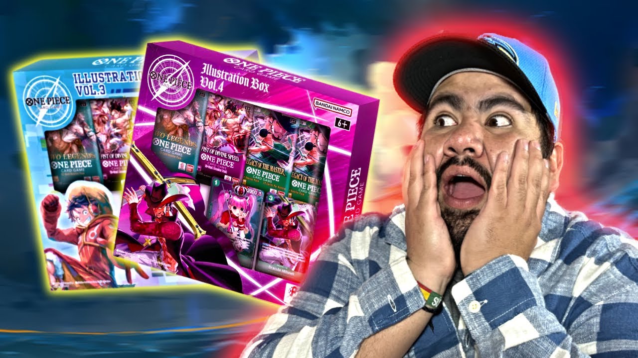 Abrimos sobres del nuevo OP12!! Illustration Box Vol.3 y 4 de One Piece