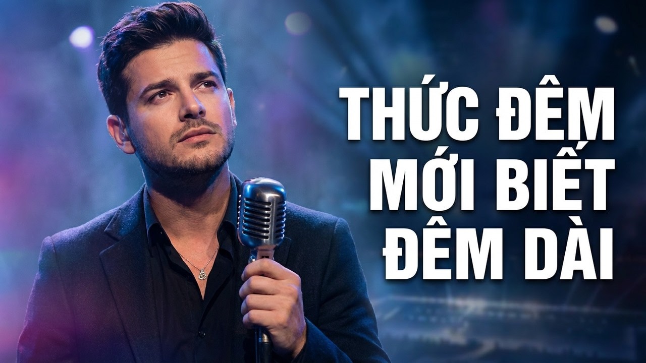 🎵 THỨC ĐÊM MỚI BIẾT ĐÊM DÀI ( giọng nam) #THAM OFFICIAL #thucdemmoibietdemdai #slowbolerorock