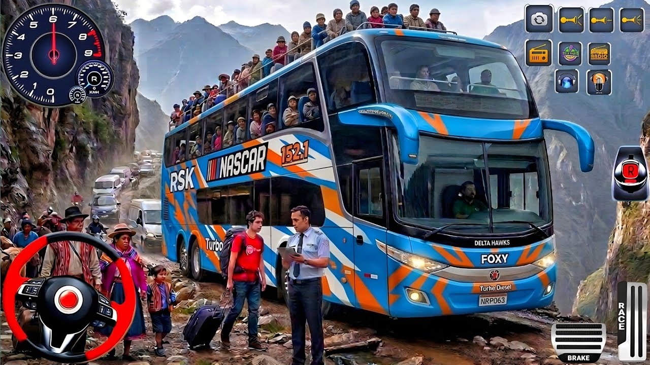 New Bus Simulator 2026: Impossible Indian Road Bus Driving - Bus Game Android Gameplay
