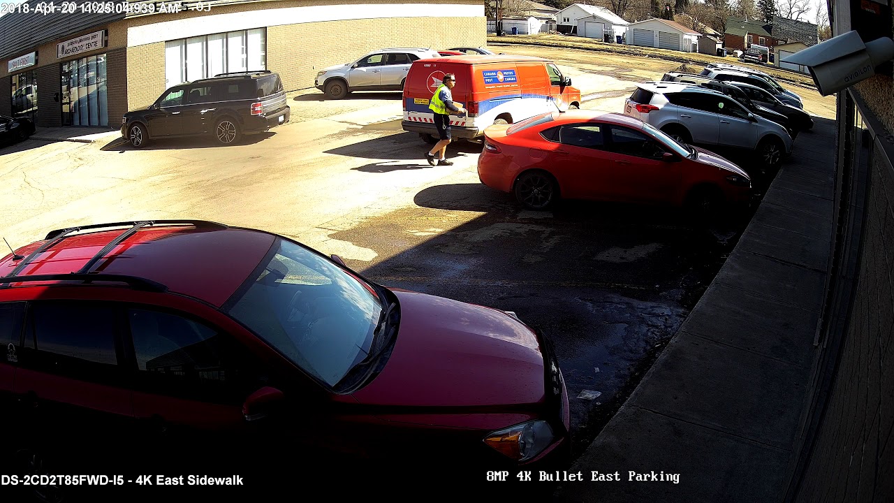 THE POSTMAN ReedHD&trade; Ultra 4K Security Camera Demo