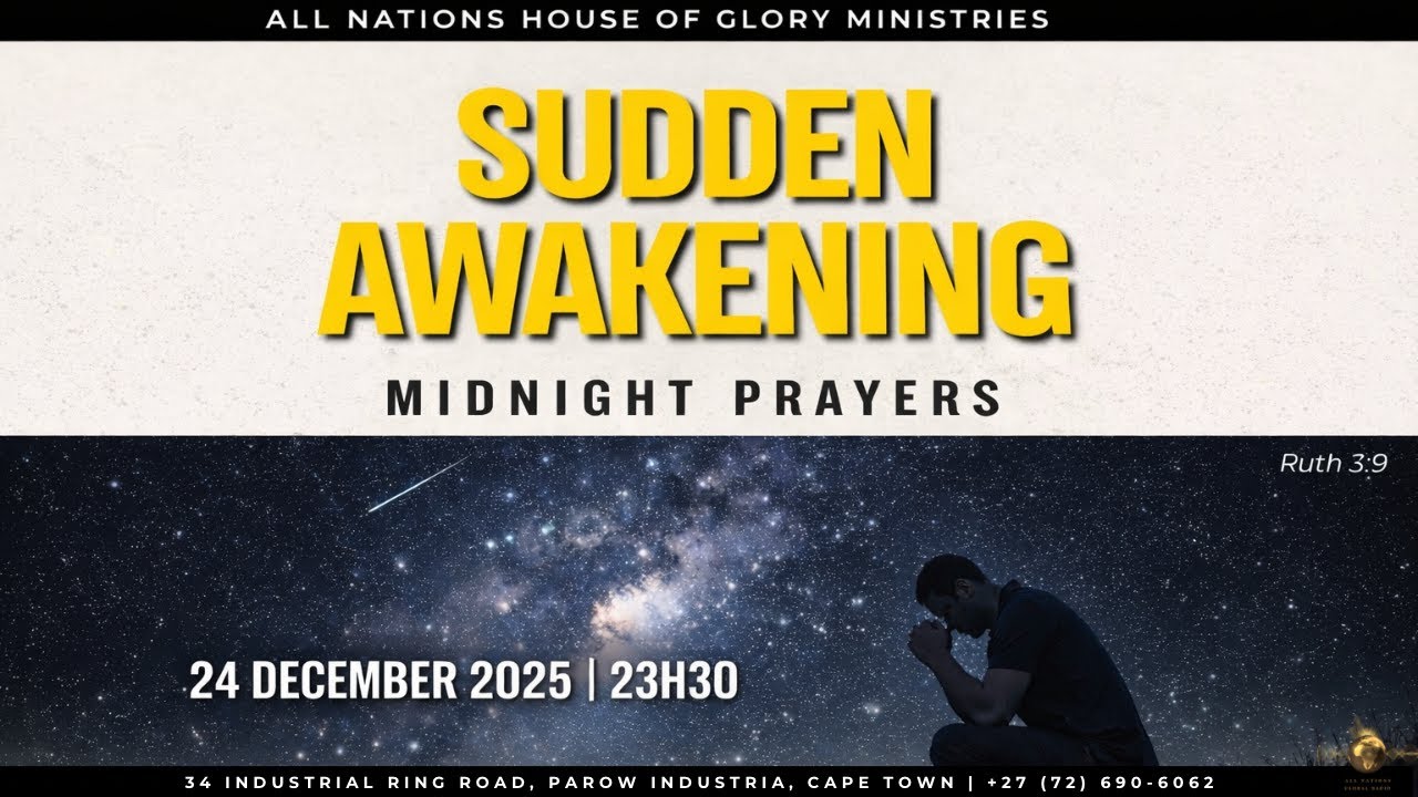 All Nations Global Radio | Midnight Prayers with Apostle Dr. Chanthal Whites | 24 Dec. 2025