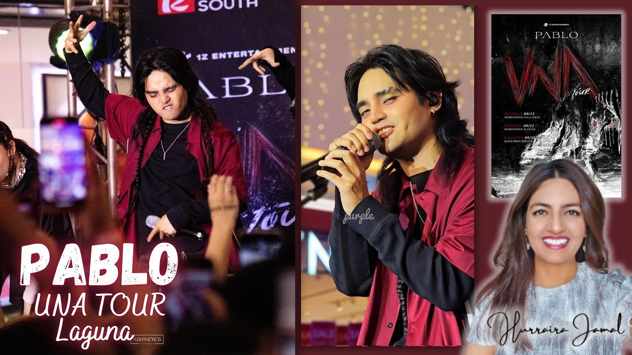 PABLO UNA Tour at Robinsons Galleria LAGUNA! | WOAH the 'BUTATA' choreography & Pau 🔥🔥🔥