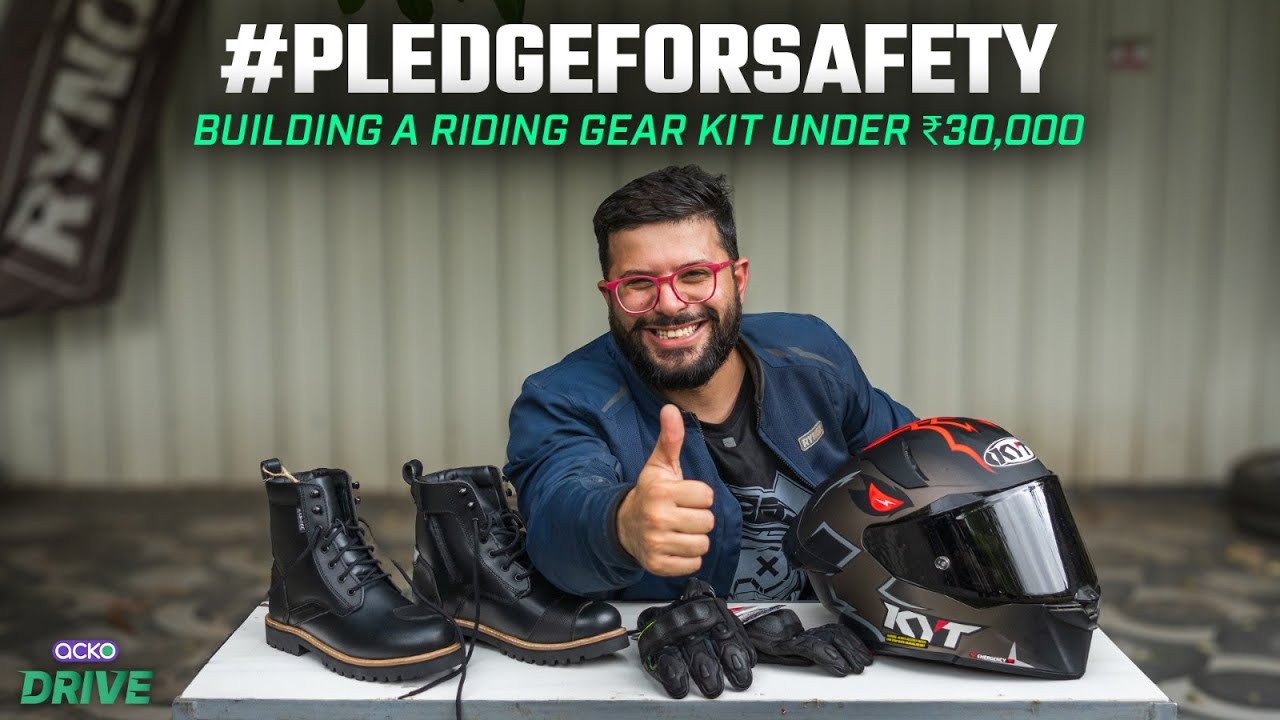 World Motorcycle Day 2024: Full Riding Gear Under Rs 30000 | #PledgeForSafety