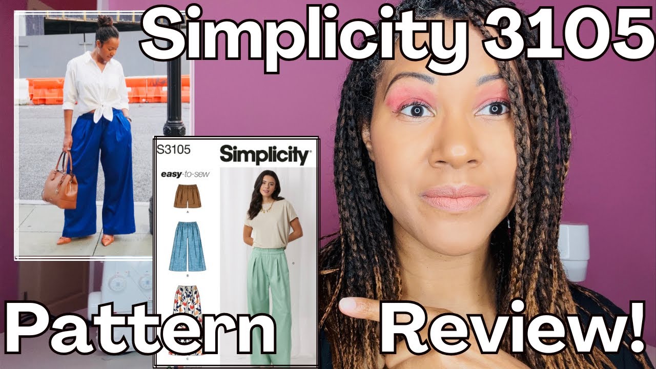 Simplicity 3105 Pattern Review!