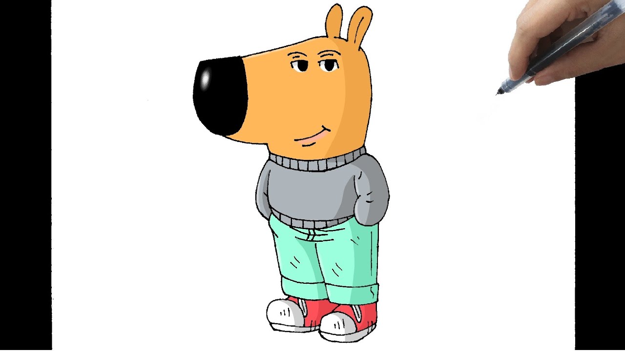 How to draw chill guy meme