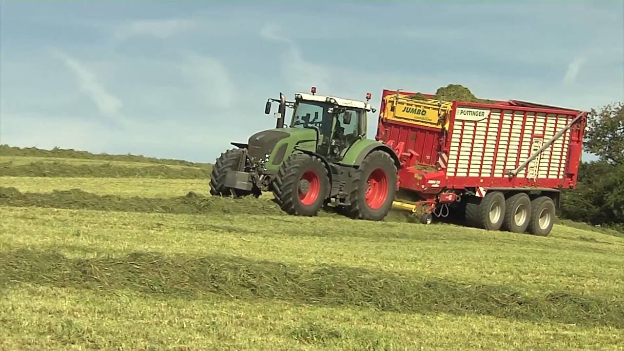 TraktorTV Folge 59 - Fendt Vario 936 mit Pöttinger Jumbo combiline 7210