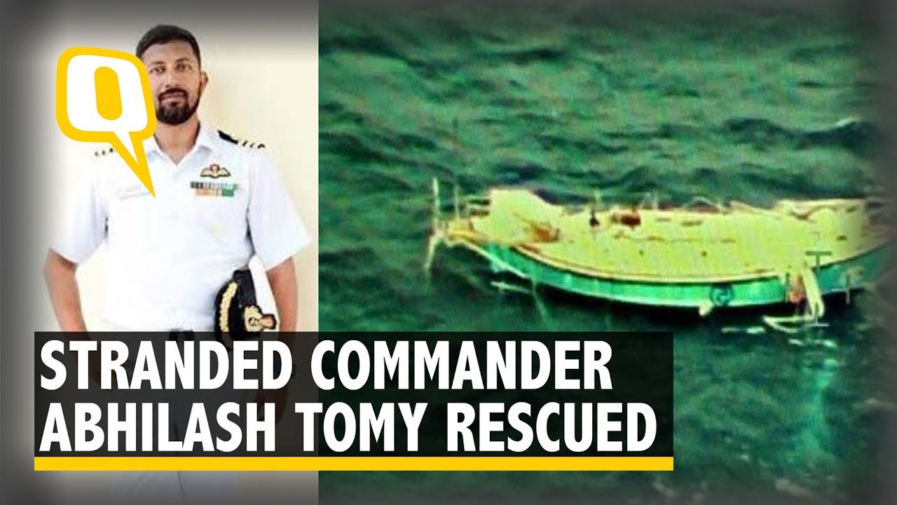 Commander Abhilash Tomy Rescued by French Vessel Osiris | The Quint