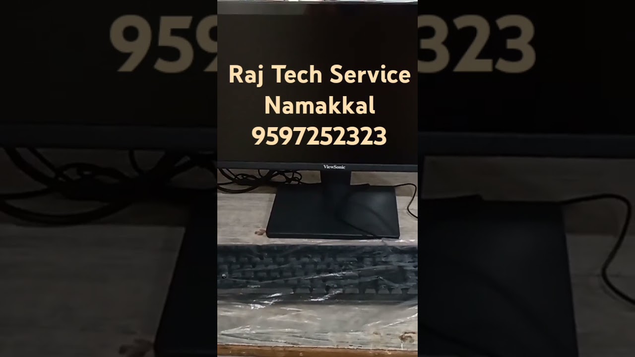 New Dell Desktop Installation. I do sale &Service   contact us Raj Tech Service Namakkal 9597252323