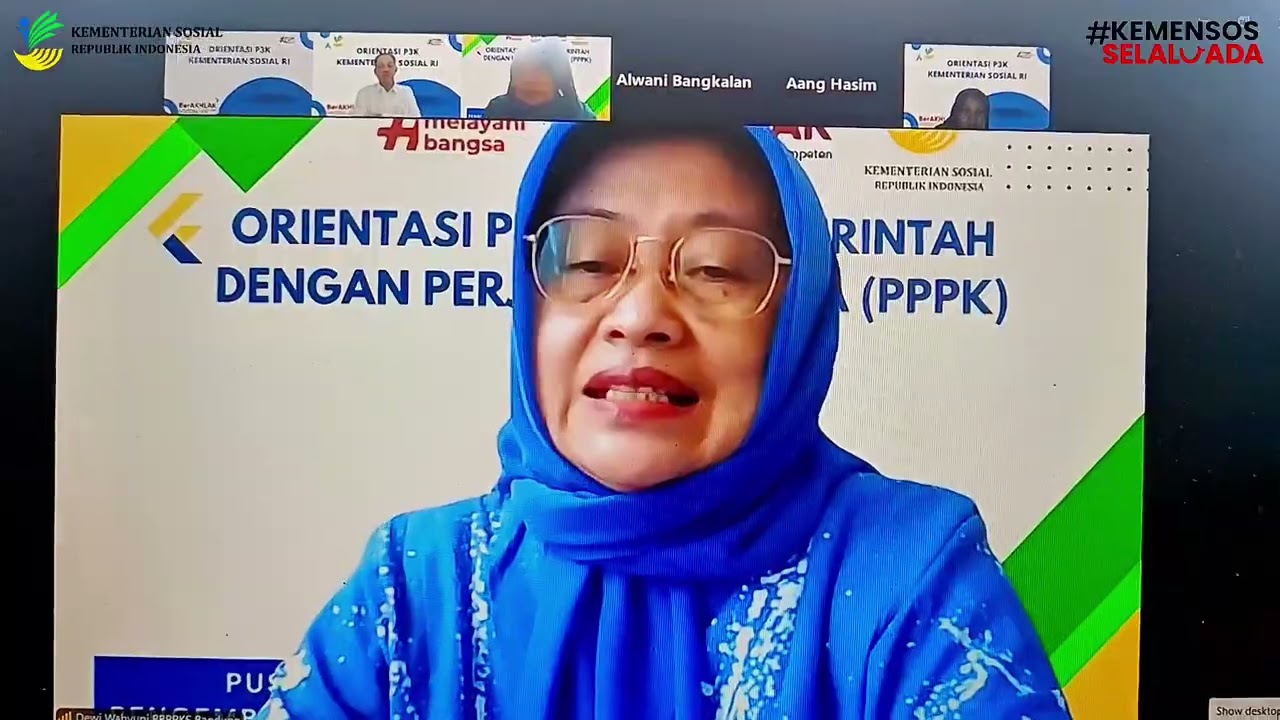 Kementerian Sosial Republik Indonesia melalui BBPPKS Bandung menyelenggarakan Orientasi PPPK 2026