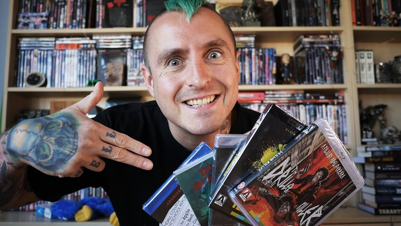 Unboxing horrorów bluray od Arrow + bonus