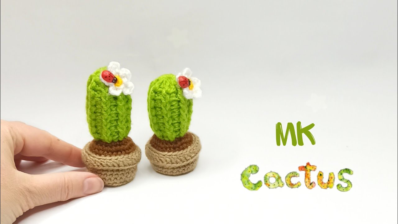 🌵СУПЕР ИДЕЯ 🌵ВЯЗАНЫЙ МАЛЫШ КАКТУС крючком амигуруми .🌵 Супер лёгкий мастер класс🌵
