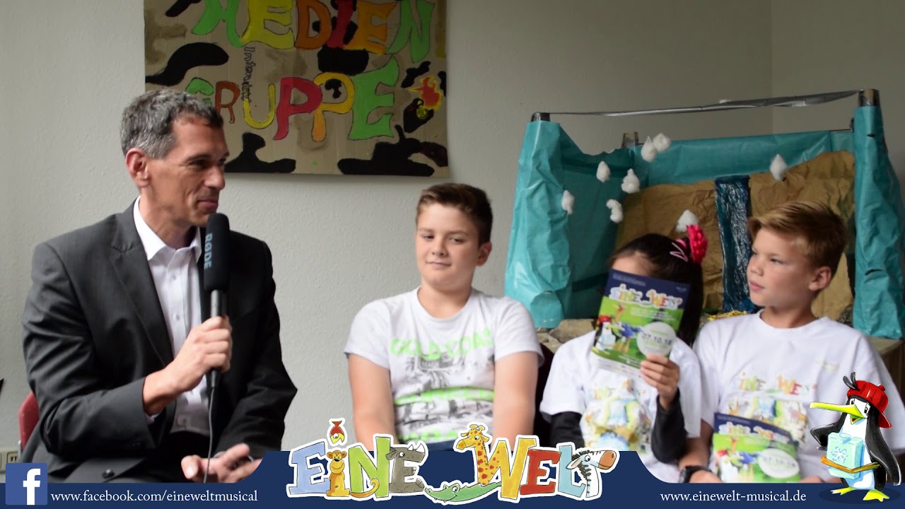 Interview mit Schirmherr Jens Kamieth - Eine Welt Kindermusical